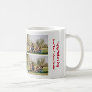 3 Photos Mum Extraordinaire Cute Elegant Mother Co Coffee Mug