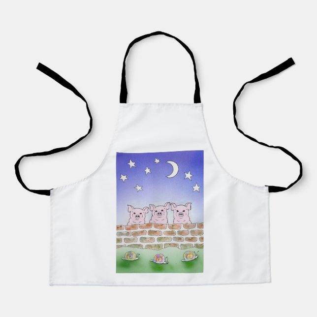 3 Pigs Apron (Front)