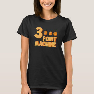 3 Point Machine Three Point Shooter Ball Baske T-Shirt