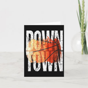 3 Point Shot Bysketbyll Graphic - Downtown  Card