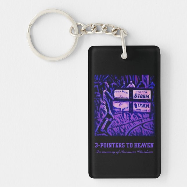 3-pointers to Heaven Key Ring (Front)