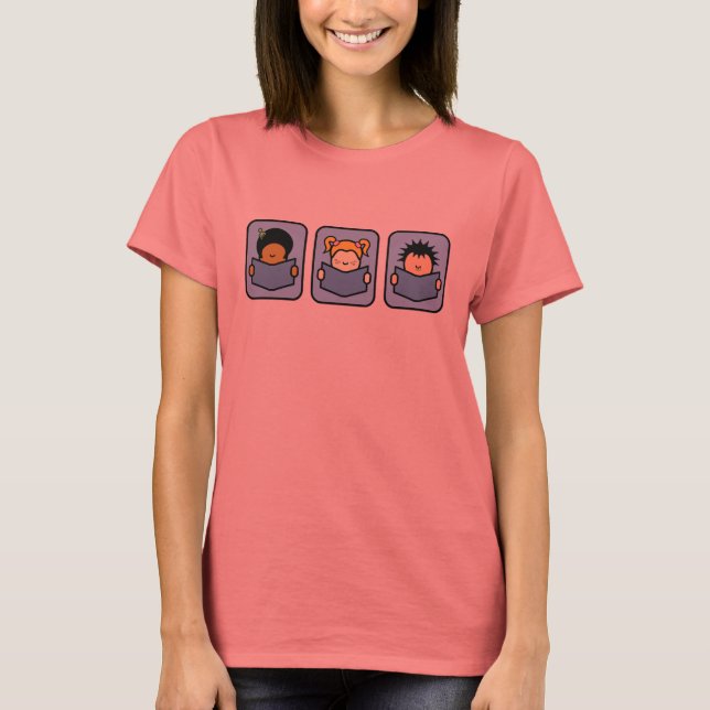 3 readers T-Shirt (Front)