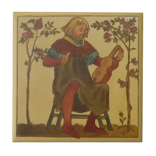 #3 Repro Copeland Medieval Minstrels Music Theme Tile