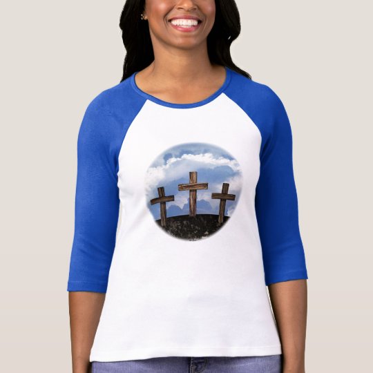 3 Rugged Crosses with Sky T-Shirt