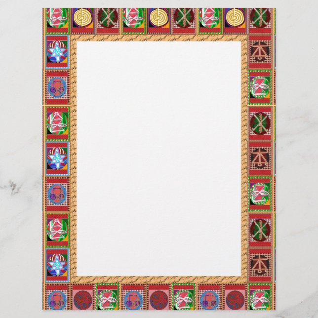 3 Sale Karuna Reiki Healing Symbol art Gifts (Front)