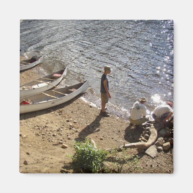 3 Scouts 3 Canoes Magnet (Front)