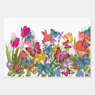 3 sheets set of different Floral Designs
