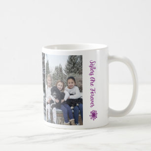 3 Sisters Love Sisters Forever Photos Personalise Coffee Mug
