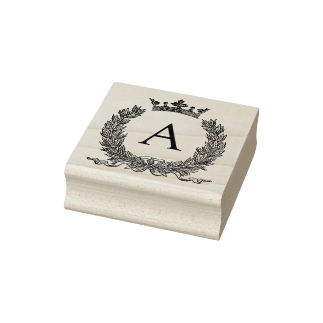 3 sizes rubber stamp Monogram Initial Letter A (Stamp)
