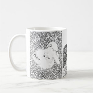 3 stages of Life of Eaglets E15+E16 SWFL HOME Coffee Mug