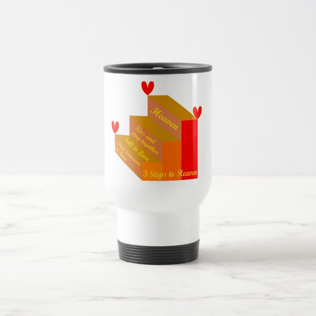3 Steps to Heaven  Travel Mug (Center)