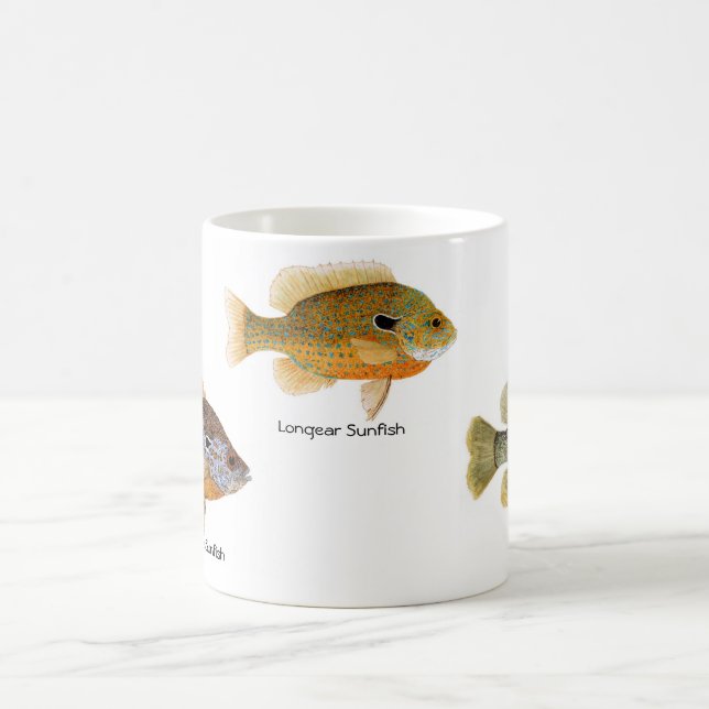 3 Sunfish on a mug (Center)