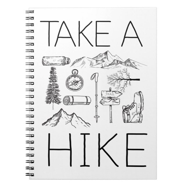 3 take a hike notebook (Front)