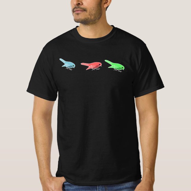 3 Three Little Birds Everything Irie Rasta Reggae T-Shirt (Front)