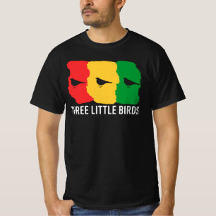 3 Three Little Birds Everything Irie Rasta Reggae T-Shirt