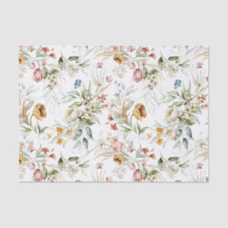 3 Tissue Paper, 1600s Dutch Still Life Floral Art Paper