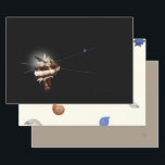 3 unique butterfly seashell beach Christmas Wrapping Paper Sheet<br><div class="desc">Check out these 3 different sheets of coastal beach themed Christmas wrapping paper which you can use for elegant gifts or interesting craft and hobby projects such as decoupage. They feature a palette of black, brown, beige, blue and white shades in coastal muted colours. You can also customise the images...</div>