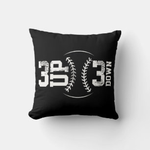 3 UP 3 Down Baseball Cushion