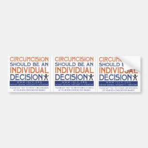 3 Up "Individual Decision" Sticker