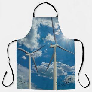 3 Wind Turbines Apron