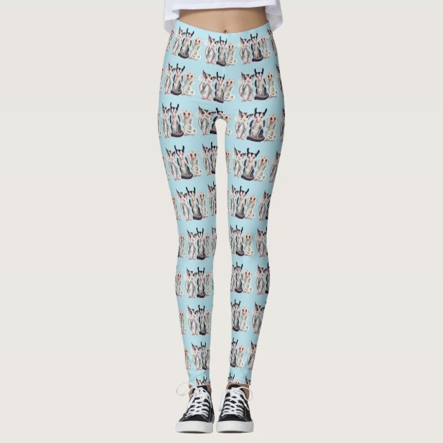 3 wise gliders leggings (Front)