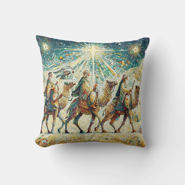 3 Wise men Cushion (Front)