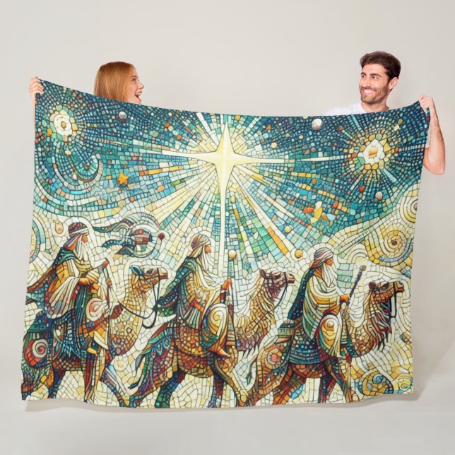 3 Wise men Fleece Blanket (In Situ)