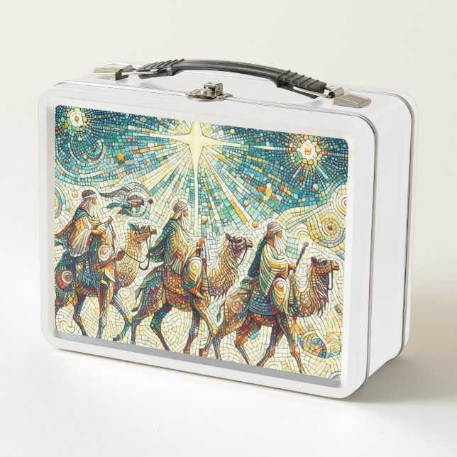 3 Wise men Metal Lunch Box (Front)