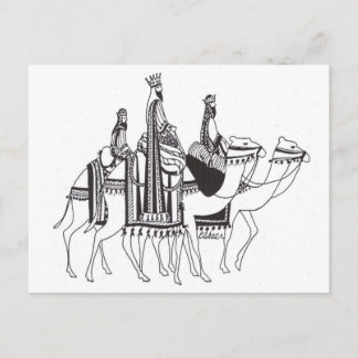 3 Wise Men Postcard