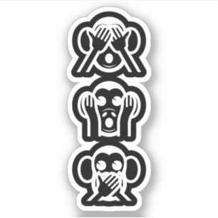 3 Wise Monkeys Emoji