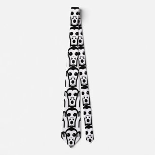 3 Wise Monkeys Kikazaru 聞かざる Hear NO Evil Emoji Tie