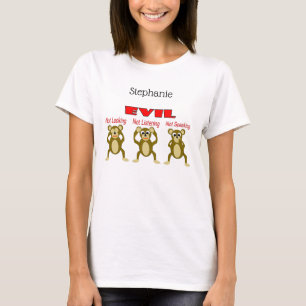 3 Wise Monkeys T-Shirt