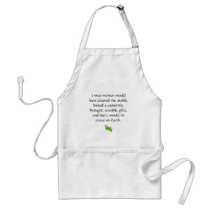 3 wise women standard apron