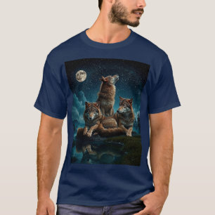 3 Wolves Rest T-Shirt