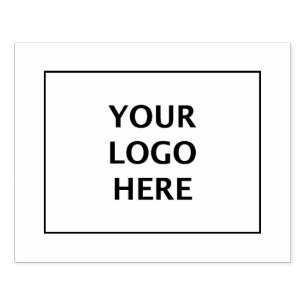 3" x 4" Image Create Your Logo Large Stamper Rubber Stamp