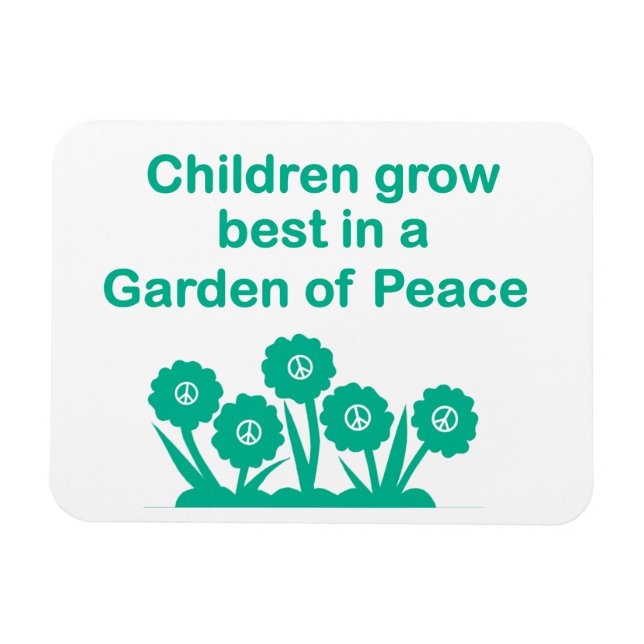 3" x 4" Peace Magnet (Horizontal)