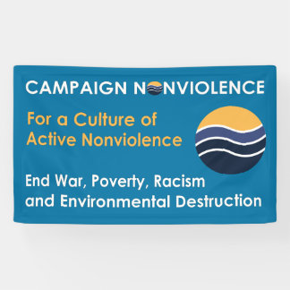 3' x 5' Campaign Nonviolence Banner