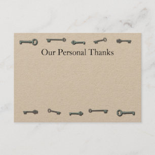 3 x 5 Ctc Thank you Card