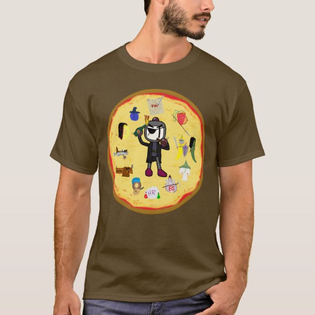 3-Year Streamiversary Donothon MS Paint T-Shirt (Front)