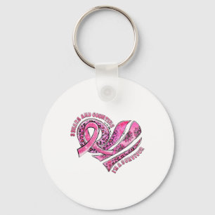 3 Years And Counting I'm A Survivor Breast Cancer Key Ring