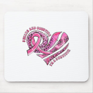 3 Years And Counting I'm A Survivor Breast Cancer  Mouse Mat