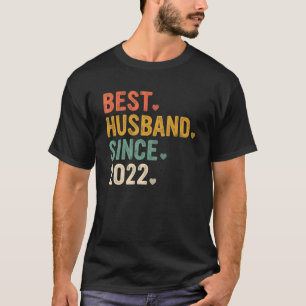 3 Years Anniversary for Him Best Husband Since 202 T-Shirt