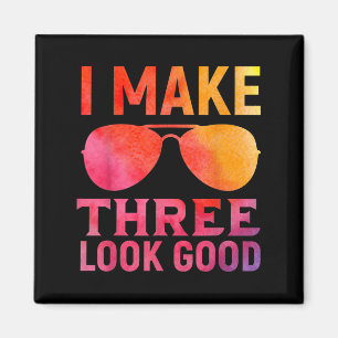 3 Years Old Kids Birthday Quote Graphics Funny 3rd Magnet