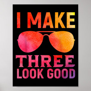 3 Years Old Kids Birthday Quote Graphics Funny 3rd Poster