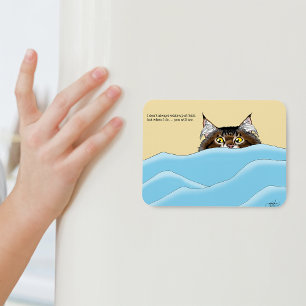 3am Cat Wake Up Magnet