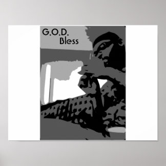 3colors3, G.O.D., Bless Poster