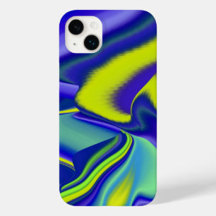 3D Abstract in green blue purple Case-Mate iPhone 14 Plus Case