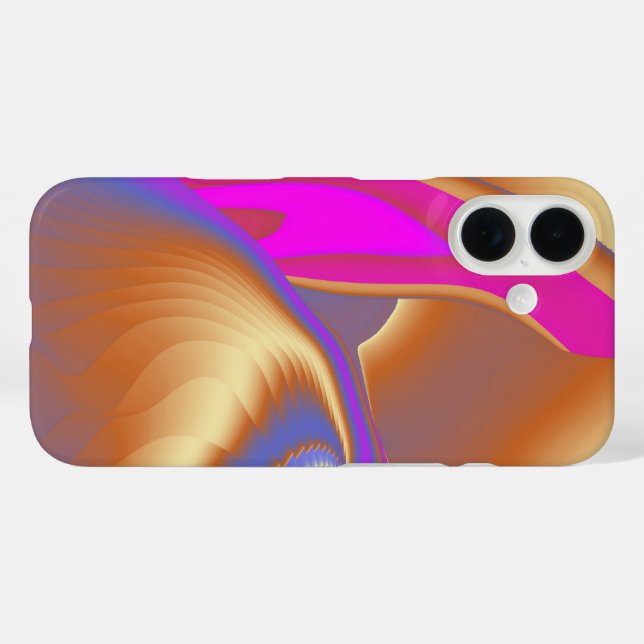 3D Abstract Rainbow Art Case-Mate iPhone Case (Back (Horizontal))