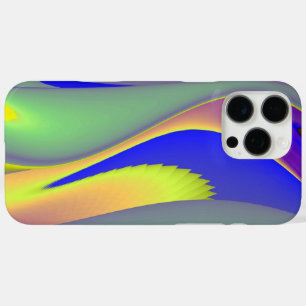 3D Abstract Rainbow Art iPhone 16 Pro Max Case