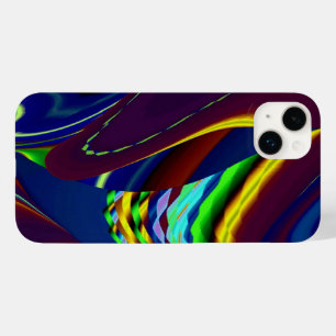 3D Abstract Rainbow Art Case-Mate iPhone 14 Plus Case